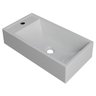 Cuba Pia de Apoio para Banheiro Retangular 54cm Alva C08 Branco - Mpozenato - 1