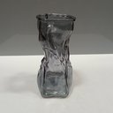 Ver imagem 6 de Vaso Decorativo de Vidro Fumê 17x7x9cm Enfeite Sala Mesa Estante Aparador Flores