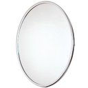 Ver imagem 1 de Espelho Oval Astra Lisa 55x44cm Moldura Alumínio