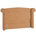 Ver imagem 1 de Cabeceira Cama Box Casal 195cm Sofia Bouclê Mostarda