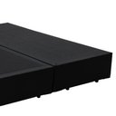 Ver imagem 2 de Base Box Queen Bipartido NK Camas Sintético Preto 40x158x198