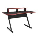 Ver imagem 2 de Mesa Computador Gamer 136cm Kappesberg L100 Preta e Vermelha