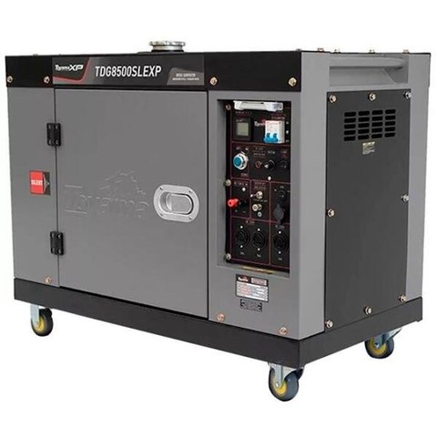 Gerador Energia A Diesel Toyama TDG8500SLEXP Partida Elétrica 7 KVA Bivolt