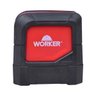 Nível A Laser Worker 964670 Autonivelamento 15 Metros Preto/Vermelho - 4