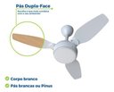 Ver imagem 3 de Ventilador Teto com Controle Remoto Dupla Face Inverter Potente Bivolt Ventisol