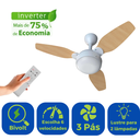 Ver imagem 1 de Ventilador Teto com Controle Remoto Dupla Face Inverter Potente Bivolt Ventisol