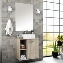 Ver imagem 2 de Balcão Gabinete Suspenso Para Banheiro 60 cm Com 01 Porta Anne B06 Barrique - Lyam Decor