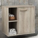 Ver imagem 3 de Balcão Gabinete Suspenso Para Banheiro 60 cm Com 01 Porta Anne B06 Barrique - Lyam Decor