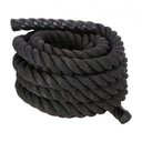 Ver imagem 6 de Corda Naval de Academia Treino Exercicio Funcional Retorcida de Polietileno 38mm com Pegada Revestid