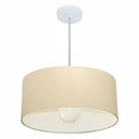 Ver imagem 1 de Lustre Pendente Cilíndrico Free Lux para Mesa de Jantar, Sala, Quarto, Churrasqueira e Balcão.