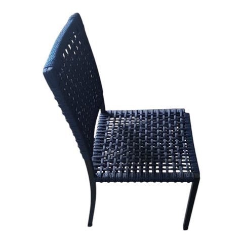 Cadeira de Jantar Alumínio Corda Náutica Ester