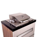 Ver imagem 4 de Assador Grill de Embutir a Gás Premium Ctg com Acendedor Automático Cinza Titan 60,5cm