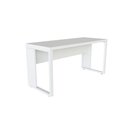 Ver imagem 3 de Mesa Escrivaninha P/ Estudos Pé Metal 150cm X 60cm F5 Office