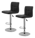 Ver imagem 1 de Kit 2 Banquetas Gomos Confort Cozinha Bar Preta Preto