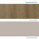 Ver imagem 2 de Conjunto Guarda Roupa Modulado Canto 2 Peças 4 Portas 2 Gavetas Paris Eucamóveis