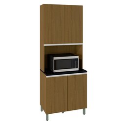 Armário de Cozinha Completa 4 Peças Carvalho/Camurça - 15 Armário de Cozinha Completa 4 Peças Carvalho/Camurça - 15