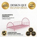 Ver imagem 4 de Cama Montessoriana Infantil em Ferro - Mini Hope:Rosa Bebe