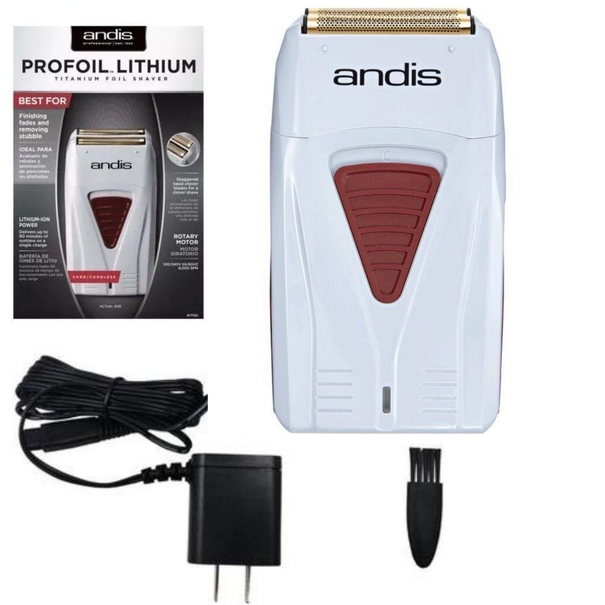 Máquina Shaver Andis Cinza Profoil Lithium Original - 4