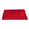 Tapete Antiderrapante de Microfibra Vermelho/ Bolinhas 40x60cm - 1