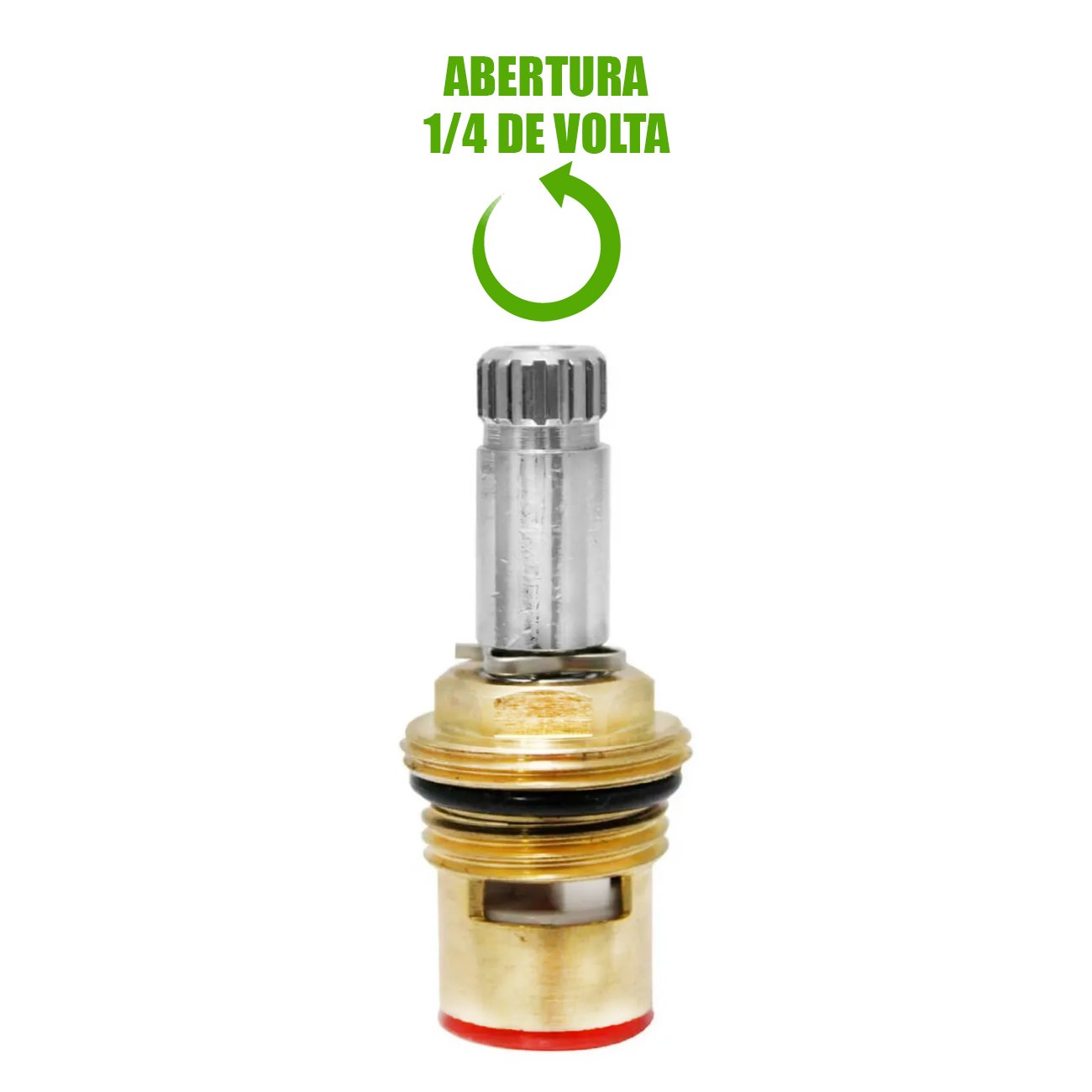 Reparo Para Torneira Mecanismo M18 Com 1/4 De Volta - 4