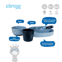 Ver imagem 4 de Kit Alimentação Infantil Daily 4 peças Rosé Clingo KIT REFEIÇAO 4 PEÇAS