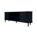 Ver imagem 6 de Rack Tv até 65” Curvo Ripado 2 Portas Ditália R-636 Cor:preto