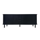 Ver imagem 4 de Rack Tv até 65” Curvo Ripado 2 Portas Ditália R-636 Cor:preto