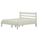 Ver imagem 2 de Cama King Esmeralda Madeira Maciça Resistente Branco