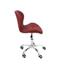 Ver imagem 1 de Cadeira Escritório Slim Vegas Base Giratória Estofada Vinho