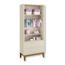 Ver imagem 3 de Guarda Roupa Infantil 2 Portas e 2 Gavetas Areia Classic Madeira