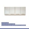 Lavanderia Modulada Guarapari 2 Armários Aéreos Kaiki Móveis - 10