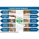 Ver imagem 3 de Kit de Cozinha Modulada 4 Peças Burguesa Premium 5 Peças (2 Balcões + 2 Aéreos + 1 Paneleiro)