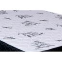 Ver imagem 2 de Conjunto Box Baú Casal: Colchão Espuma Orthoflex D28 Nápoles + Base Crc Courano Black (138x188)