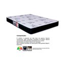 Ver imagem 3 de Conjunto Box Baú Casal: Colchão Espuma Orthoflex D28 Nápoles + Base Crc Courano Black (138x188)