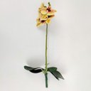 Ver imagem 2 de Orquídea Verde 3D 47x12x10cm Planta Artificial Toque Real