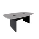 Ver imagem 2 de Mesa Reunião 270cm x 110cm Pé Painel com 2 Caixas para Tomadas F5 Office
