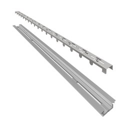 Ralo Linear Elleve Infinity Slim 1794 120cm com Tampa Vazada - 1