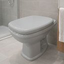 Ver imagem 2 de Tampa Assento para Vaso Sanitário Almofadado Cinza Claro Luxo Fit Celite Durín