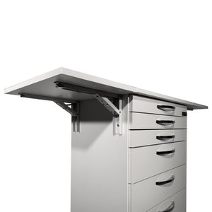 Para Esteticistas - Gaveteiro com Rodízios e Abas Dobráveis