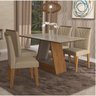 Conjunto Sala de Jantar Mesa Alana 4 Cadeiras Nicole Cimol - 1