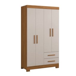 Guarda-roupa Nt5005 1080mm 4 Portas 2 Gavetas Notavel Móveis - 1