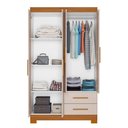 Ver imagem 3 de Guarda-roupa Nt5005 1080mm 4 Portas 2 Gavetas Notavel Móveis