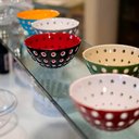 Ver imagem 2 de Tigela Bowl 20 Cm em Acrilico Vermelho/branco - Le Murrine - Guzzini