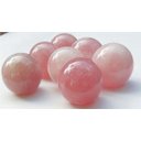 Ver imagem 2 de Bola Kit com 7 Quartzo Rosa de 4,1 a 4,9 Cm Peso 978gr Bolas de 4,1 a 4,9 Cm Peso 978gr