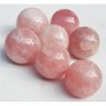 BOLA KIT COM 7 QUARTZO ROSA DE 4,1 A 4,9 CM PESO 978GR BOLAS DE 4,1 A 4,9 CM PESO 978GR - 3