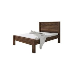 Cama Casal Castanho Las Vegas Geval 111x148x202 - 2