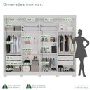 Ver imagem 6 de Guarda-Roupa Casal com Pés 8 Portas 4 Gavetas França Espresso Móveis