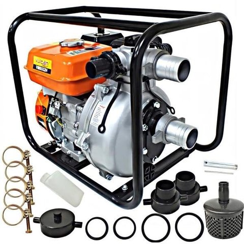 Motobomba de Alta Pressão Vulcan VMB552H Com Sucção de 7 Metros Ideal Para Agricultura e Pecuá