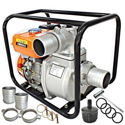 Motobomba Profissional Vulcan VMB653 Ideal Para Irrigação, Abastecimento e Transferência D'Água