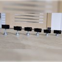 Ver imagem 4 de Biombo RJ 4 Folhas c/ 08 Pezinhos